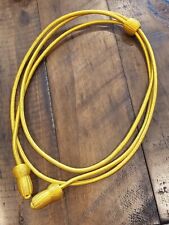WWII Army Cavalry Yellow Officer Stetson Campaign Hat Cord With Acorns  L@@K picture