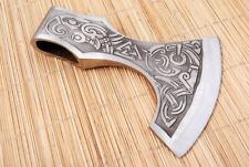 MEDIEVAL HUNTSMAN CUSTOM HAND MADE HIGH CARBON STEEL TOMAHAWK VIKING AXE HEAD picture