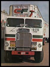 1976 White Freightliner Consolidated Freightways NEW METAL SIGN: 9x12 Ships Free picture