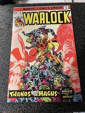 Marvel Warlock #10 VF/NM- Origin of Thanos and Gamora 1st App In-Betweener picture