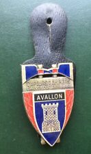 B02 Maid Sapeur Firefighter AVALLON Badge Y DELSART Firefighter Medal picture