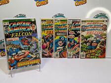 Captain America Lot Of 5 Bronze Age Books #194, 195, 200, 201, 203 picture