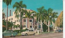 Vintage Postcard Colonial Hotel St. Petersburg Florida Antique Cars picture