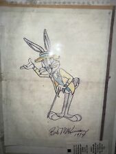 Robert McKimson Original Bugs Bunny Original Artwork Hand-Signed Art picture