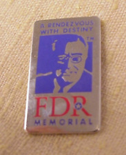 FDR Memorial A Rendezvous with Destiny Lapel Hat Pin Charles Products Inc. picture