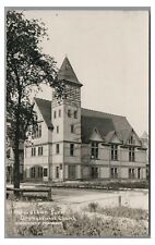 RPPC Woodlawn Park Congregational Church CHICAGO IL Illinois Real Photo Postcard picture