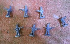 Lot: 6 British Napoleonic Inf. Firing; 15mm Military Miniatures, Vintage Wargame picture