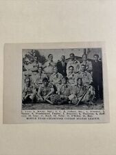 Mobile Seagulls Cotton States Hoffman Kemmer 1907 Baseball Team Picture #2 picture