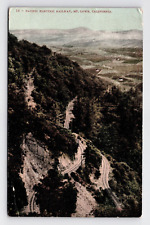 Postcard 1908 CA Pacific Electric Railway Train Tracks View Mt Lowe California picture