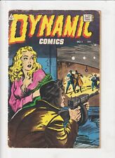 DYNAMIC COMICS #1 ( DYNAMIC MAN, YANKEE GIRL & MORE, I.W. PUBLISHING 1958 picture