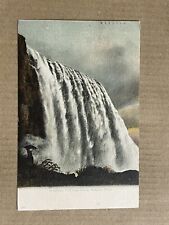 Postcard American Falls From Below Niagara Falls Antique UDB Germany picture