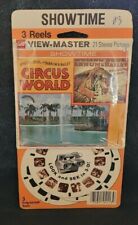 Gaf Sealed H53 Ringling Bros Circus World FL view-master Reels Stapled Packet picture