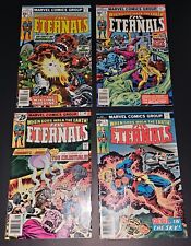 Jack Kirby ETERNALS #2 ,#3,#8, and #9Marvel Comics Group 1976 mid to upper grade picture