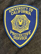 RARE🇺🇸VINTAGE University of California Protective Service UNIFORM PATCH 👀 picture
