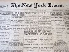 1929 APRIL 21 NEW YORK TIMES - MACARTHUR MENTIONED AS GOVERNOR GENERAL - NT 6641 picture