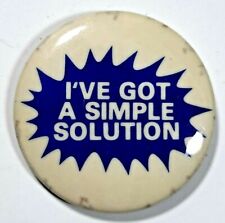 Vintage pinback button  