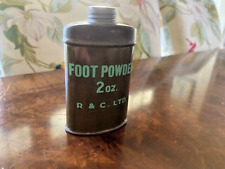 Original WWII British Army Foot Powder, Unissued 2oz. picture