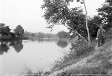 1898 Cedar Bend, Root River, Racine, Wisconsin Old Photo 13