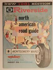 1961 Montgomery Ward Riverside Tire US Road Guide 48 Pages Black1 picture