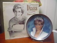 *Lot of 5: Rare Princess Diana Plate/Calendar/LA Times newspaper/People Magazine picture