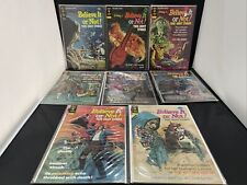 Mystery Horror Gold Key Ripley's Believe It Or Not Vintage Rare Lot Of 8 Books picture
