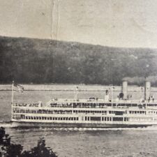 Postcard NY Steamer Alexander Hamilton of the Hudson River Day Line 20s PMK 1931 picture