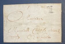 1768 Pay Port of Limoges by Letter - Rare 26 Index Early Use picture