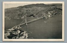 Airplane View of the Golden Gate Bridge, San Francisco, California - Postcard picture