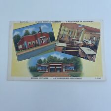 LINEN ROADSIDE Postcard--VIRGINIA--Chester--Moore's Brick Cottages--Multi View picture