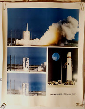 VTG Trident II D5x-1 Launch Ballistic Missile Lockheed Martin Poster picture