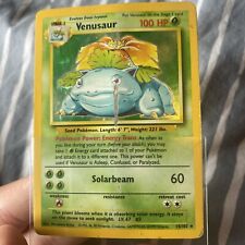 Pokemon - Venusaur Holo - 15/102 - Base Set - Rare Card - 1999 WOTC Played picture