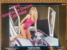 1992 American Dream Calendar Swimsuit English Leather Girl Challenge 