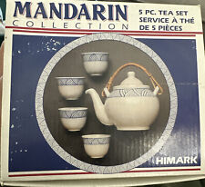 Himark 5 pcs Tea Set-Vintage Mandarin Collection Blue Porcelain picture
