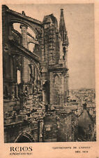 CPA 51 - REIMS (Marne) - Cathedral. Buttresses de l'Apse - Dec. 1918 picture