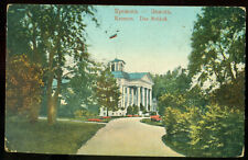 Schloß Kremon Krimulda Palace Litho Russia Latvia 1913 Segewold to Mühlgraben picture