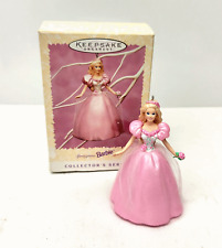 Barbie Springtime Hallmark Keepsake Christmas Ornament Collector Series 1996 NEW picture