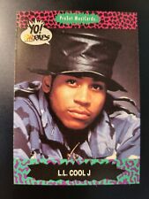 1991 ProSet MusiCards YO MTV Raps L.L. Cool J RC card #45 picture