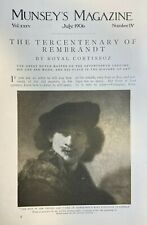 1906 Art Rembrandt Tercentenary illustrated picture