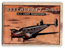 1952 Topps Wings #190 Beechcraft D18S U.S. Light Transport picture