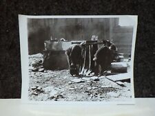 VINTAGE 1932 GREAT DEPRESSION HOMELESS SHACK IN NY LOT ARMY VETERANS B&W PHOTO picture