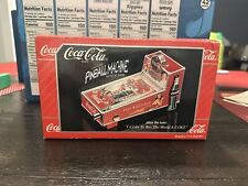 Vintage Coca-Cola 1998 Enesco  PinBall Machine-W/Box & Inserts*READ DESCRIPTION* picture