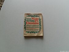 1976 The Night Before Christmas Scholastic Mini Book Folded Paper PG 1522 NOS picture