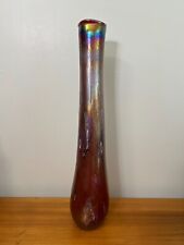 Rare Studio Art glass Iridescent Huge Vase, 30
