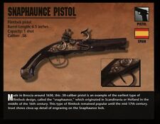 Snaphaunce Pistol Atlas Classic Firearms Card picture