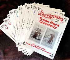 30x Copies - Advertising Trade Card Quarterly MAGAZINES journal back issues ATCQ picture