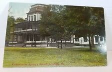 Postcard Saltsburg PA Kiskiminetas Springs School Unused picture