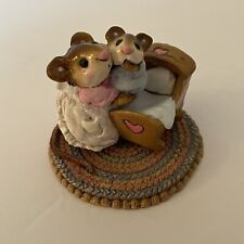 Wee Forest Folk Beddy-Bye Mousey - M-069 1982 - Pink Dress picture