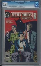 Secret Origins Special 1 CGC 9.6 Neil Gaiman Brian Bolland Unpressed Batman Key picture