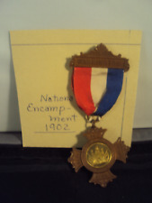 GAR Veterans Badge w/ Ribbon 36th Annual National Encampment 1902 Washington picture