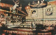 1940s Cocktail Bar 86th Street Brauhaus New York interior postcard 1940 picture